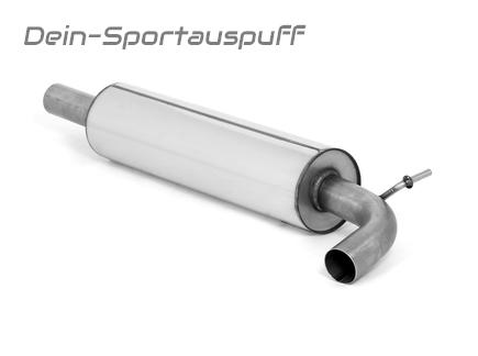 Fox Edelstahl Vorschalldämpfer Skoda Octavia RS TSI Typ 5E Limo u. Combi ab 2013