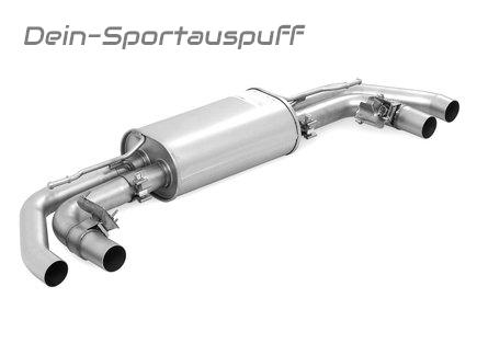 Remus Edelstahl Duplex Sportauspuff inkl. Klappensteuerung Audi TTS 8S Quattro ab Bj. 2014