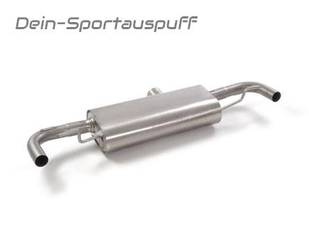 Ragazzon Edelstahl Duplex Sportauspuff Mercedes A-Klasse W176 A250 inkl. Sport u. 4MATIC für originalen Endrohrausgang