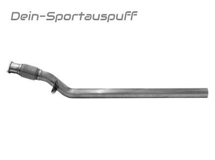 Bastuck Edelstahl Verbindungsrohr vorn Renault Megane 4 RS inkl. Trophy (Mod. ohne OPF)
