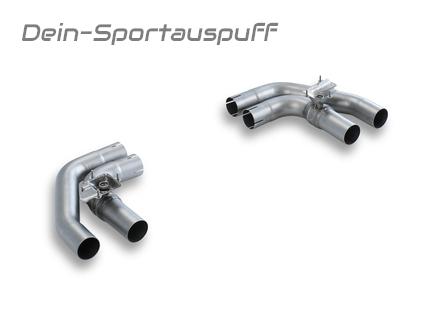 Remus Edelstahl Duplex Endrohrbögen inkl. Klappen Audi S3 Sportback 8Y