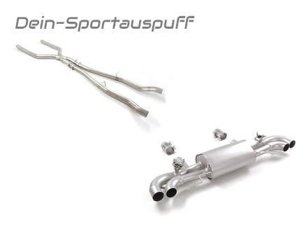 Ragazzon Duplex Racinganlage ab OPF BMW 8er M850i G15 f.orig.ER-Ausgang