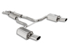 Fox Duplex Komplettanlage ab Kat Audi RS6 4F Typ C6 je 140x90mm oval
