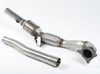 Milltek Edelstahl Ø76mm Downpipe mit 200-Zeller Sport-Kat Audi TTS 8J