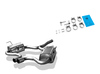Fox Edelstahl Sportauspuff mittig Mini Cooper S Cabrio R52 2x76mm rund scharf gerade