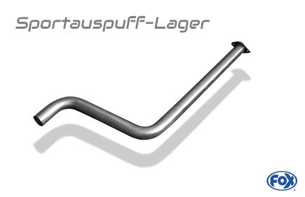 Fox Edelstahl Vorschalldämpfer-Ersatzrohr Opel Astra J Limousine, GTC u. Sports Tourer