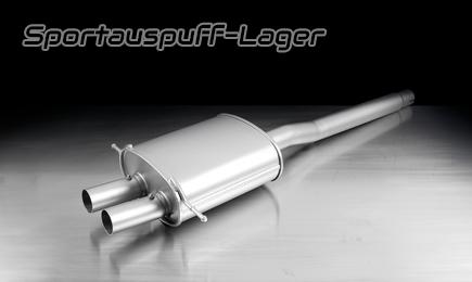 Remus Edelstahl Sportauspuff mit Klappensteuerung Mini Cooper S Cabrio Typ R57 inkl. JCW