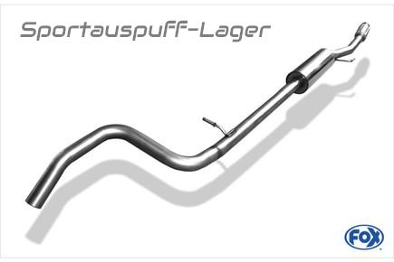 Fox Edelstahl Vorschalldämpfer Peugeot 207 SW 1.4l 1.6l