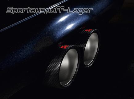 Akrapovic Komplettanlage MINI Cooper S JCW R58 Coupe R59 2x95mm aus Carbon