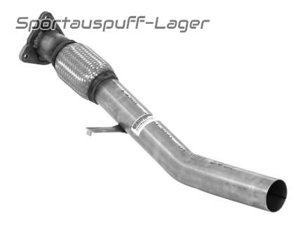 Fox Edelstahl Verbindungsrohr mit Flexrohr auf Flansch Renault Megane 3 Coupe