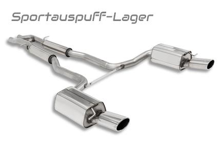 Fox RE-LI Auspuffanlage ab Kat Audi RS6 4F Typ C6 je 140x90mm oval