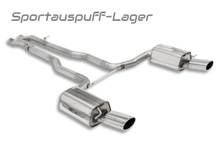 Fox RE-LI Racinganlage ab Kat Audi RS6 4F Typ C6 je 140x90mm oval