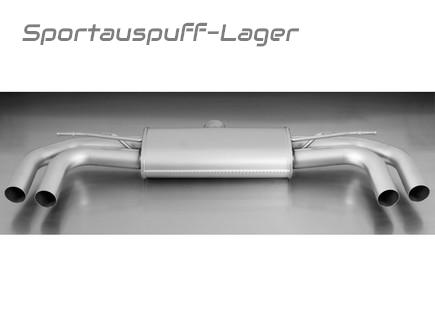 Remus Edelstahl Duplex Sportauspuff Audi A3 8V inkl. Sportback 1.8l TFSI