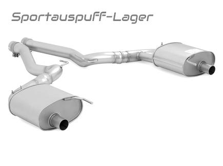 Remus Edelstahl Duplex Sportauspuff mit optionaler Klappensteuerung Ø76mm-System Ford Mustang VI Coupe u. Cabrio ab Bj. 2014