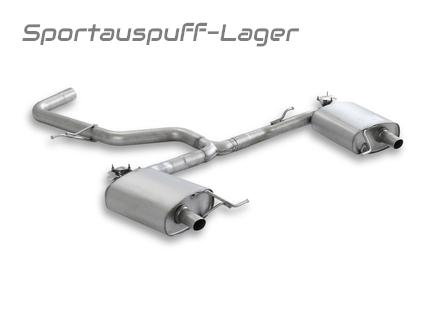 Remus Edelstahl Duplex Sportauspuff mit optionaler Klappensteuerung Skoda Octavia RS TSI Typ 5E Limo u. Combi