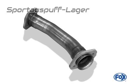 Fox Edelstahl Vorschalldämpfer-Ersatzrohr Mercedes G-Klasse W463