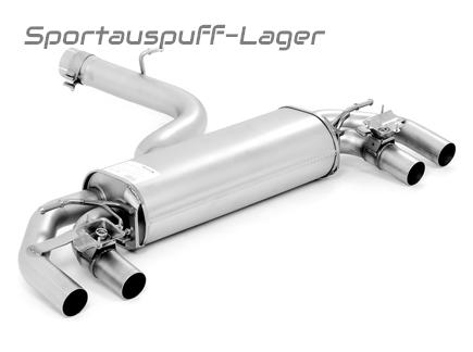 Remus Edelstahl Duplex Sportauspuff Ø76mm VW Golf 7 R Facelift 4motion 310PS