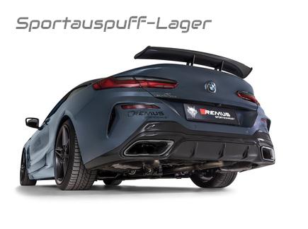 Remus Edelstahl Sportauspuff BMW M850i 8er G14 G15 Coupe Cabriolet