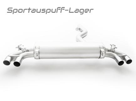 Remus Edelstahl Duplex Sportauspuff BMW 3er G20 320i 330i Limousine