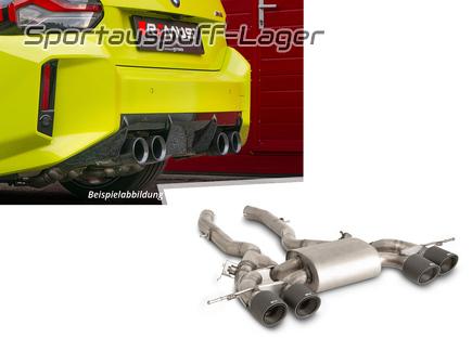 Remus Edelstahl Duplex Sportauspuff für BMW 2er M2 G87 je 2x102mm