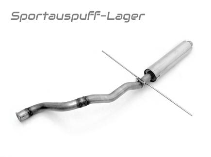 Fox Edelstahl Vorschalldämpfer Audi 80 B4 Limousine/Avant 2.0-2.8l