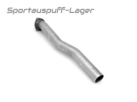 Fox Edelstahl Verbindungsrohr zum Kat Audi 80/90 89 B3 B4 Limo, Coupe u. Cabrio 2.0l 16V 2.3l