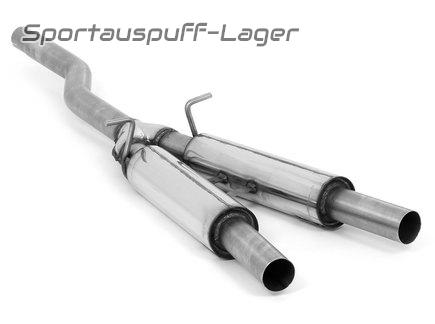 Fox Edelstahl Vorschalldämpfer Audi A4 B6/B7 quattro Typ 8E Limousine/Avant + Cabrio 1.8T 2.0TFSI