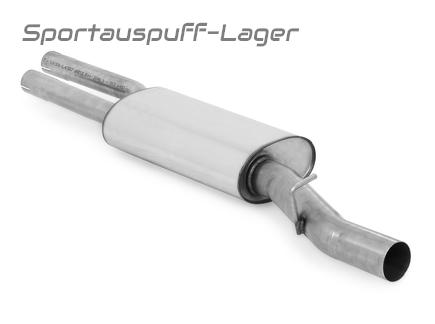 Fox Edelstahl Vorschalldämpfer BMW 5er E60 E61 520i 523i 525i 530i Limousine u. Touring (bis 2006)