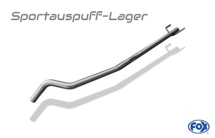 Fox Edelstahl Vorschalldämpfer-Ersatzrohr Opel Corsa C