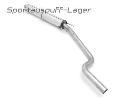 Fox Edelstahl Vorschalldämpfer Opel Astra H Turbo inkl. GTC