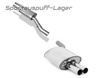 Fox Komplettanlage ab Kat BMW 5er E60 E61 520i 523i 525i 530i Limo & Touring