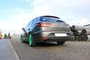 FOX Edelstahl Sportauspuff Seat Leon ST 5F 1.4l 1.8l (Mod. mit Einzelradaufhängung) ab 2013 2x90mm rund doppelwandig abgeschrägt