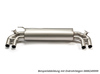 Remus Edelstahl Duplex Sportauspuff BMW 1er F70 M135 xDrive