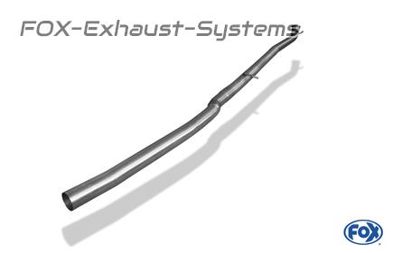 FOX Edelstahl Vorschalldämpfer-Ersatzrohr Mercedes CLA 220 4MATIC C117