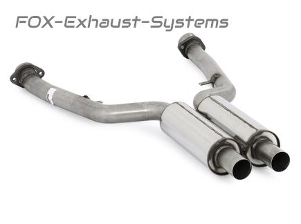 Fox Edelstahl Vorschalldämpfer BMW 6er E63 E64 645i 650i Coupe Cabrio