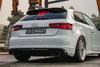  Edelstahl Komplettanlage Audi A3 8V Sportb. 1.8 2.0l TFSI quattro RS3-Optik