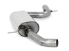 Fox stainless steel center silencer Ø70mm system Seat Altea 5P1