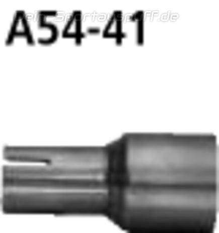 Bastuck Edelstahl Auspuff-Adapter 54mm auf 41mm