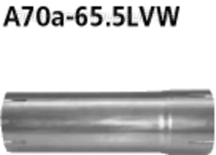 Bastuck Edelstahl Auspuff-Adapter 70,5mm Innen auf 65,5mm Innen