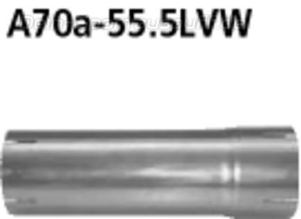 Bastuck Edelstahl Auspuff-Adapter 70,5mm Innen auf 55,5mm innen