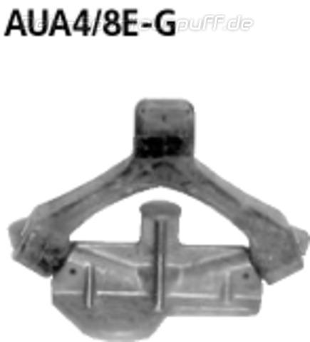 Bastuck Aluminium Halter Audi A4 B6 B7 4 Zyl. 8E u. Cabrio 8H
