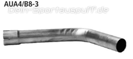 Bastuck Edelstahl Verbindungsrohr Audi A4 u. A5 B8 4 Zylinder Diesel