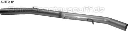 Bastuck Edelstahl Vorschalldämpfer-Ersatzrohr Audi TT 8N Quattro inkl. 3.2l V6