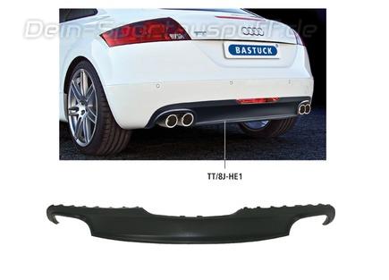 Bastuck Heckschürzeneinsatz für Doppel-Endrohre Audi TT 8J TTS (außer S-Line)