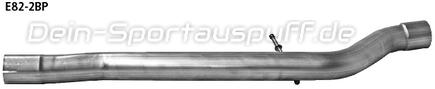 Bastuck Edelstahl Vorschalldämpfer-Ersatzrohr BMW 1er E82 118i u. 120i