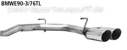 BMW E92 E93 3er325d 330d Bastuck Ersatzrohr für Vorschalldämpfer ohne TÜV BMW E92 E93 3er325d 330d Bastuck Ersatzrohr für Vorschalldämpfer ohne TÜV