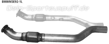 Bastuck Edelstahl Sport-Kat links BMW 3er E90 E92 M3 Limousine u. Coupe