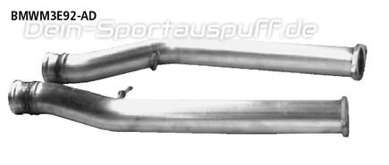 BMW E92 E93 3er325d 330d Bastuck Ersatzrohr für Vorschalldämpfer ohne TÜV BMW E92 E93 3er325d 330d Bastuck Ersatzrohr für Vorschalldämpfer ohne TÜV