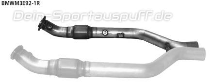 Bastuck Edelstahl Sport-Kat rechts für Motorsport-Anlage BMW 3er E90 E92 E93 M3