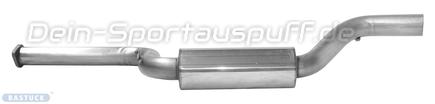 Bastuck Edelstahl Vorschalldämpfer Ford Focus 3 Turbo
